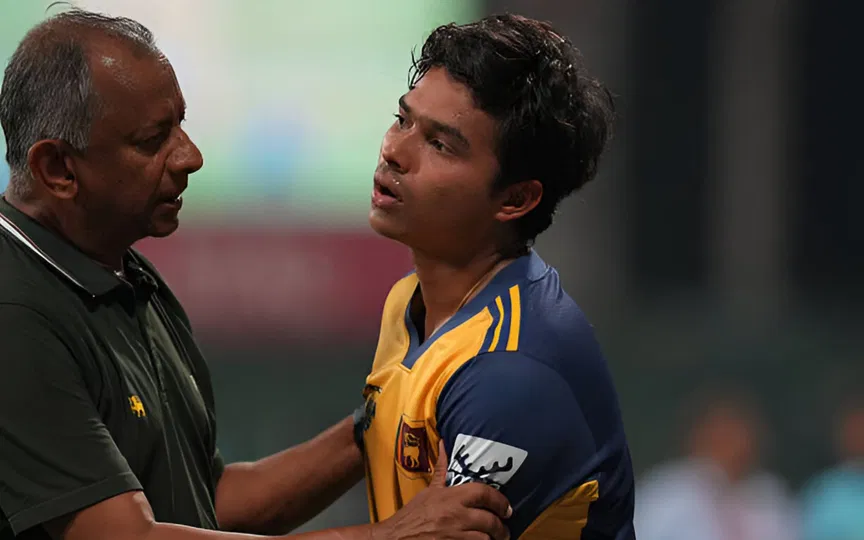 Sanath Jayasuriya Pens Heartfelt Message For Dunith Wellalage After His Father's Death